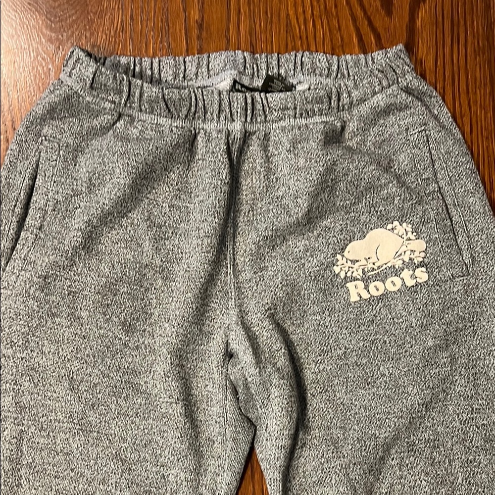 Roots | Women’s Size XS Gray Jogger Sweatpants Elastic Waist - Picture 5 of 10